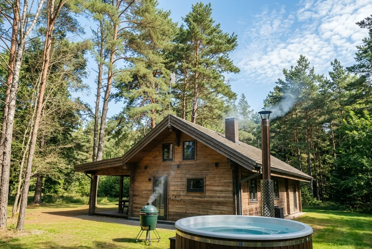 Wildforesthouse namas miške su kubilu netoli Druskininkų